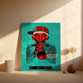Contemporary Music Wall Art Canvas Print with trumpet imagery and puzzle-inspired artwork representing jazz innovation.