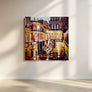 New Orleans Ironwork Art Print – “The Bench in Quarter’s” French Quarter Architecture Decor