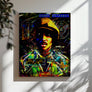 Soul Music Wall Art Canvas Print showcasing Donny Hathaway live in concert, capturing the emotion and passion of vintage soul performances.