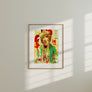 Rock Legend Canvas Art Print featuring a vintage Jimi Hendrix concert ticket design, honoring his iconic Woodstock performance.