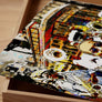Expressive Jazz Wall Art Canvas Print depicting brass musicians in mid-performance, celebrating the soul of Algiers.