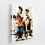 Giant Steps Music Wall Art Canvas Print Side View Wrapped