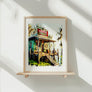 The Cajun Encounters Louisiana Swamp Canvas Print capturing the tranquil beauty of southern wetlands