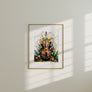 Botanical Wall Art Canvas Print showcasing organic plant forms inspired by The Secret Life of Plants Series #1