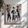 Dynamic New Orleans Jazz Musician Canvas Print with vivid tones and expressive detail, portraying the heart of New Orleans jazz.