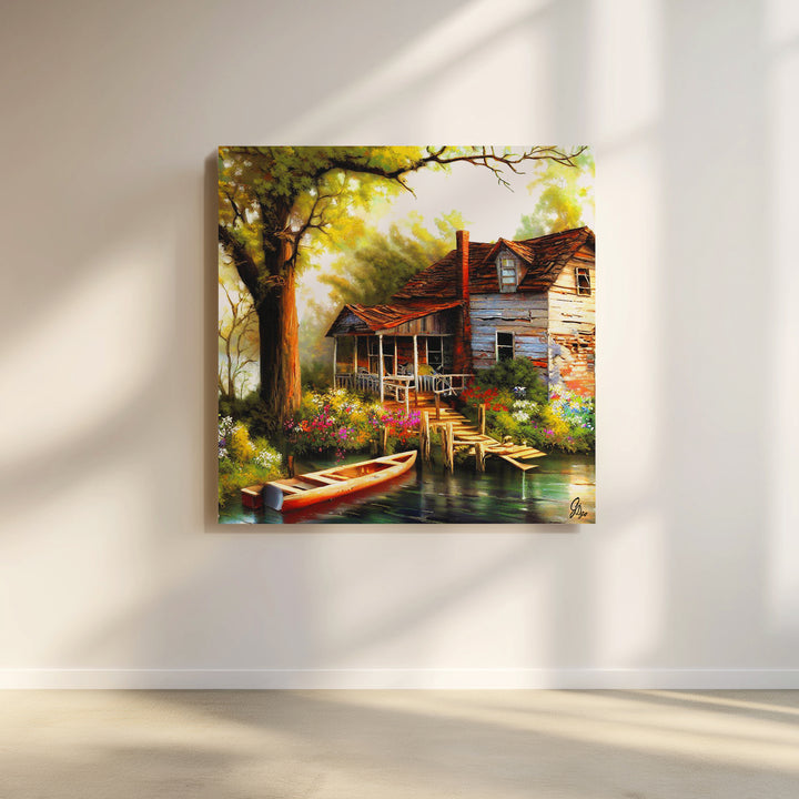Bayou Segnette State Park – Louisiana Bayou Canvas Print