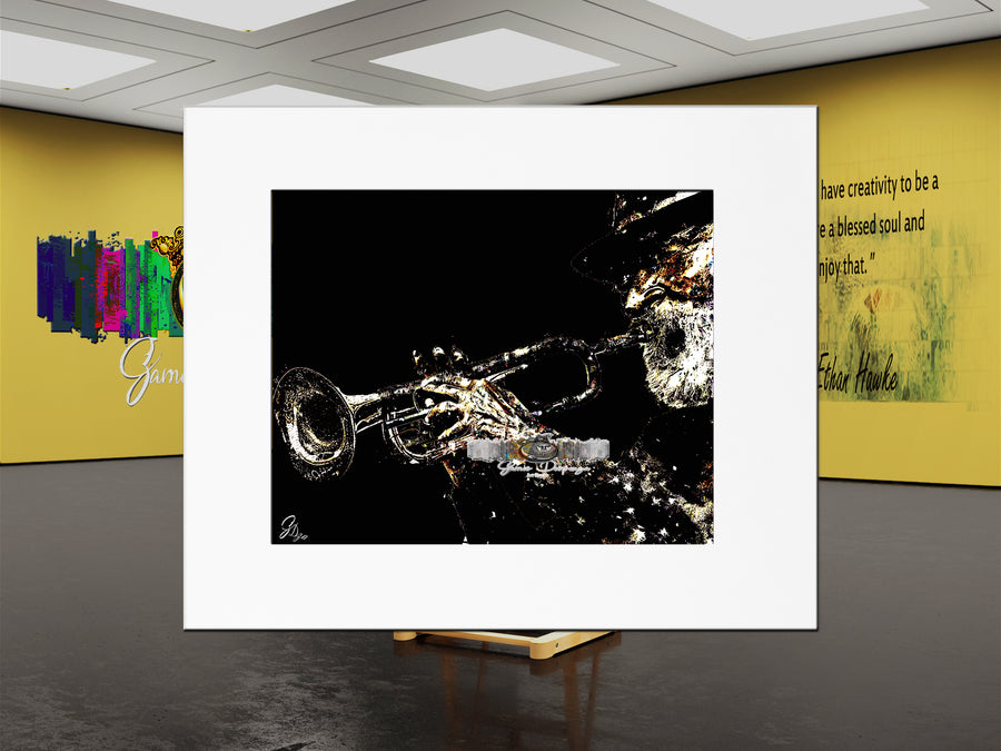 Ashes 2 Ashes – Jazz Wall Art Canvas Print