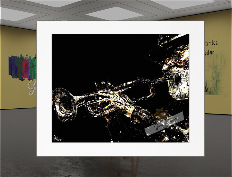 Ashes 2 Ashes – Jazz Wall Art Canvas Print