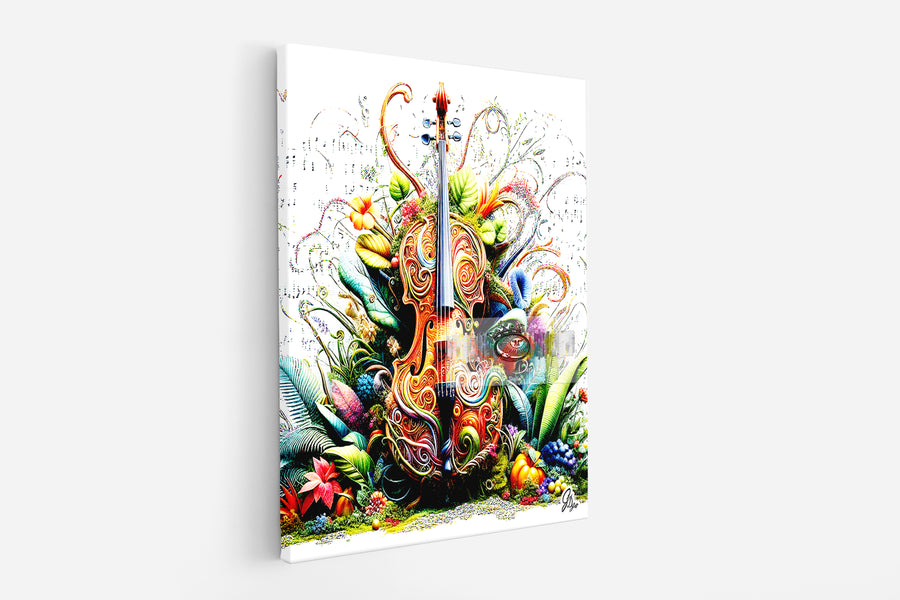 The Secret Life of Plants Series #1 – Botanical Wall Art Canvas Print