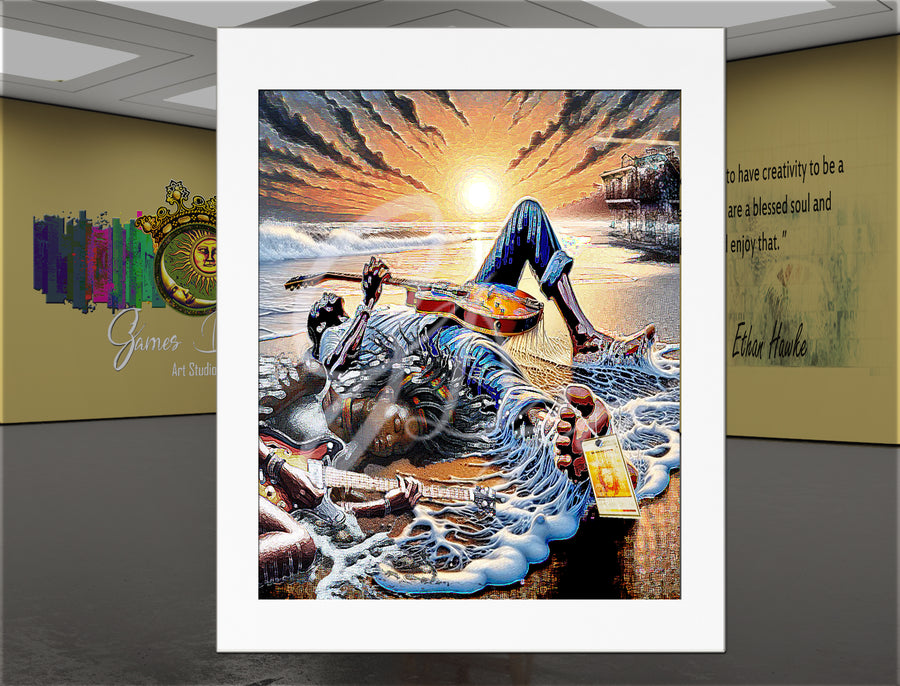 Killing Me Softly – Music Wall Art Canvas Print Inspired by The Fugees