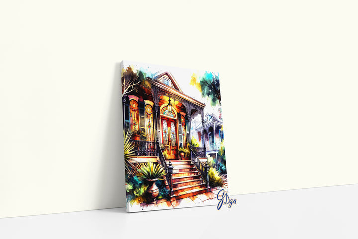 The Garden District – New Orleans Wall Art Print