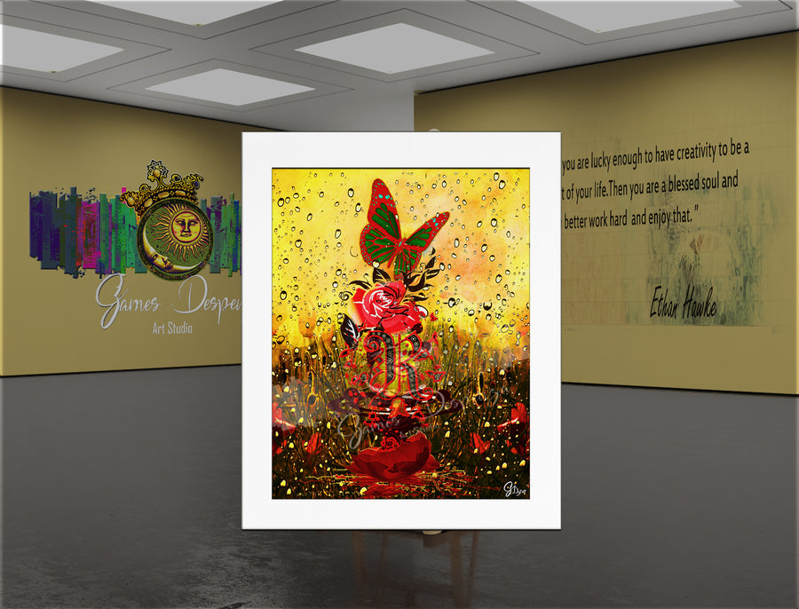 Harlem Rose – African American Art Canvas Print
