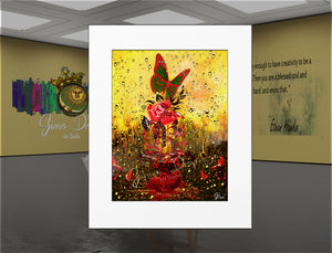 Harlem Rose – African American Art Canvas Print