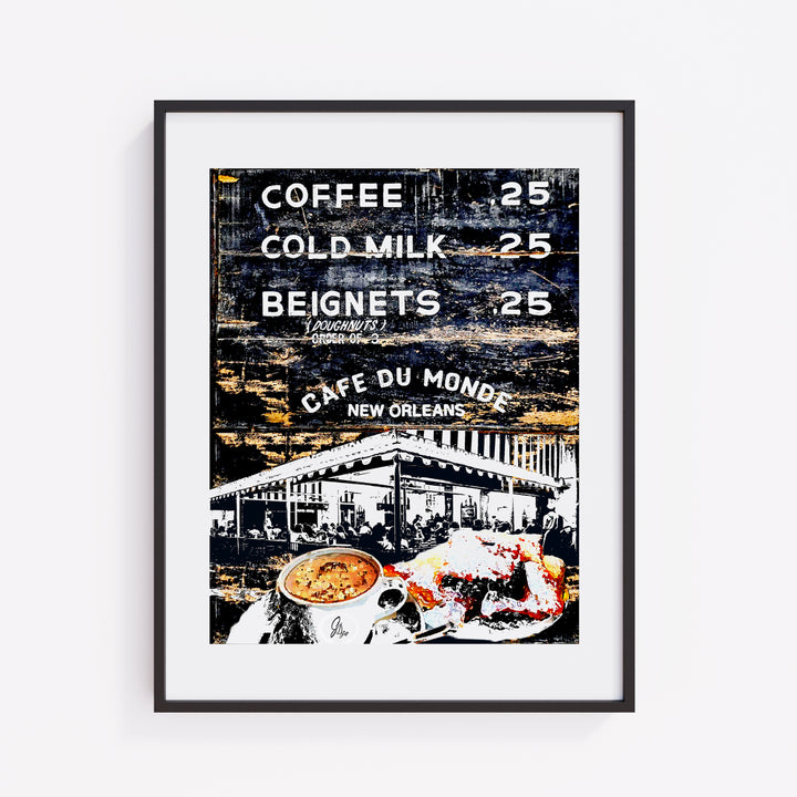 Cafe du Monde – New Orleans Wall Art Canvas Print