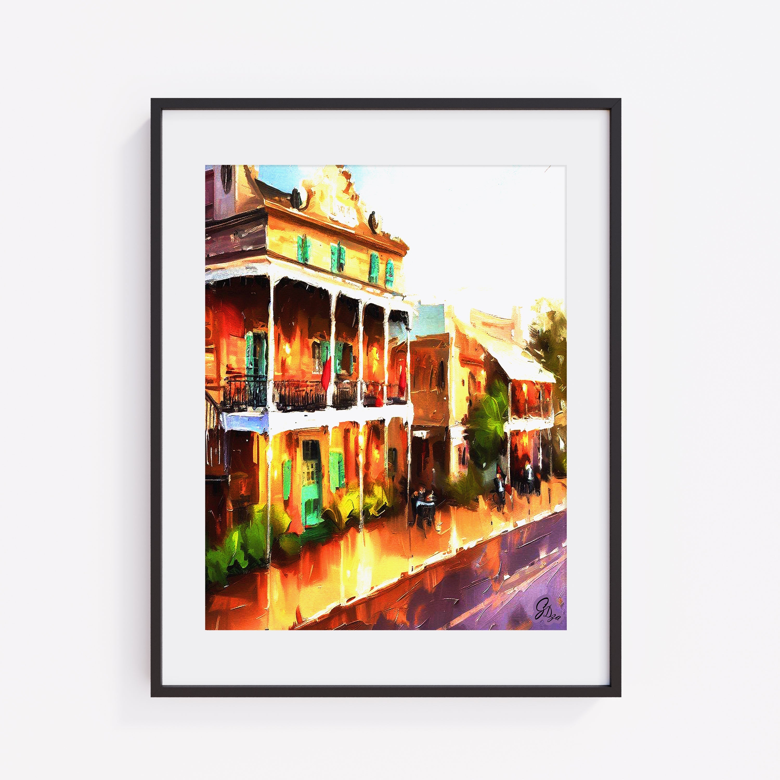 Decatur Street Canvas Print | Royal Graphic Studio – Royal Graphic studio