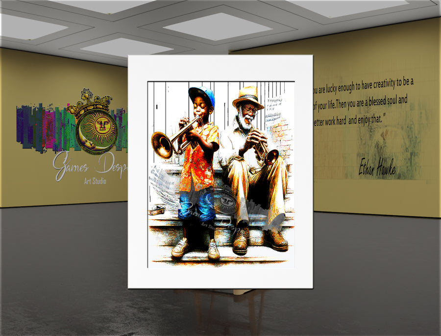 Giant Steps – Jazz Wall Art Canvas Print