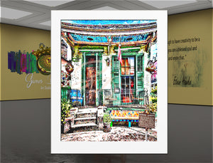 New Orleans Jazz Club Art Print – “The Offbeat Marigny” Frenchmen Street Wall Decor