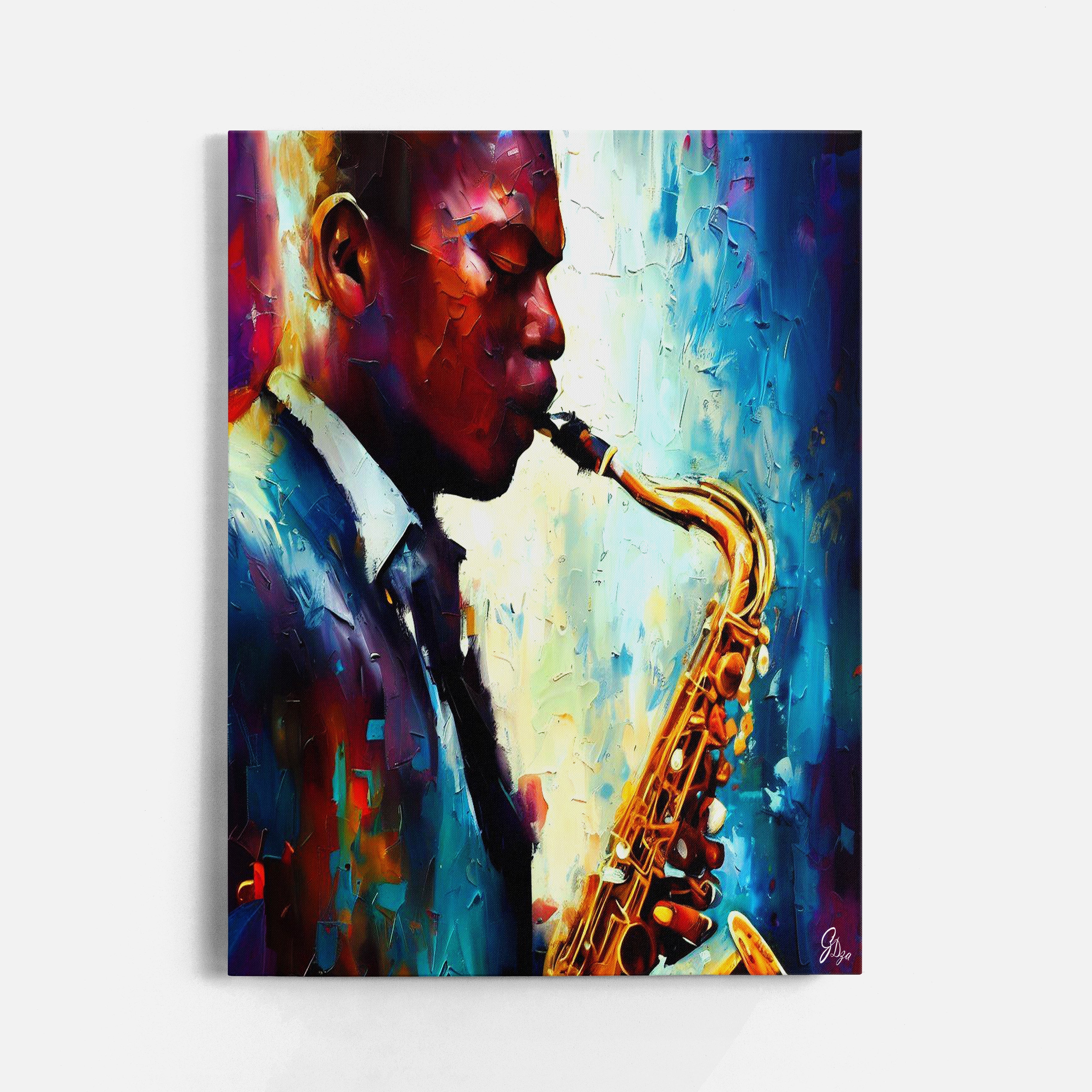 アート・デザイン・音楽 The Complete Paintings and Drawings ONETECH Large Wall Art Guitar Saxophone Abstract Canvas Picture