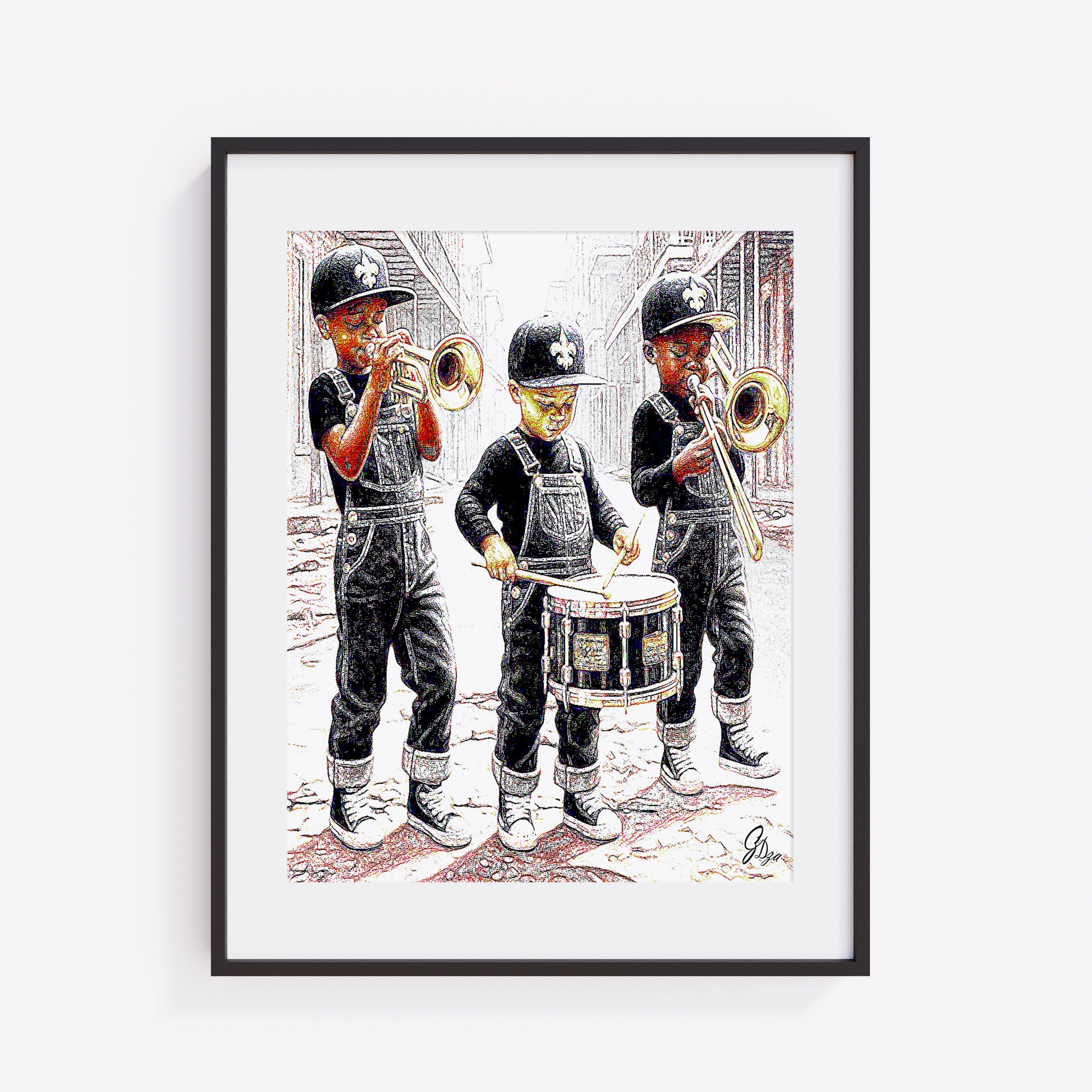 Three In The Easy Canvas Print | Royal Graphic Studio – Royal Graphic ...