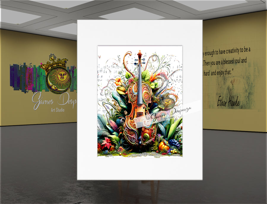 The Secret Life of Plants Series #1 – Botanical Wall Art Canvas Print
