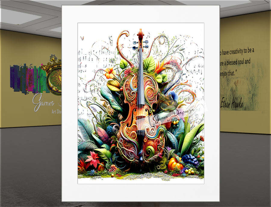 The Secret Life of Plants Series #1 – Botanical Wall Art Canvas Print