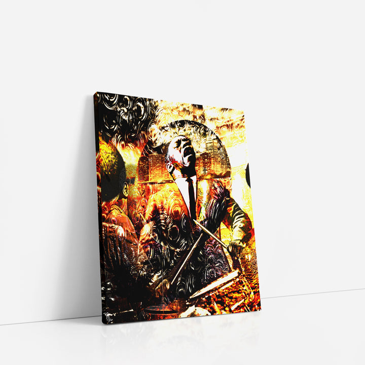 Art Blakey – Jazz Wall Art Canvas Print